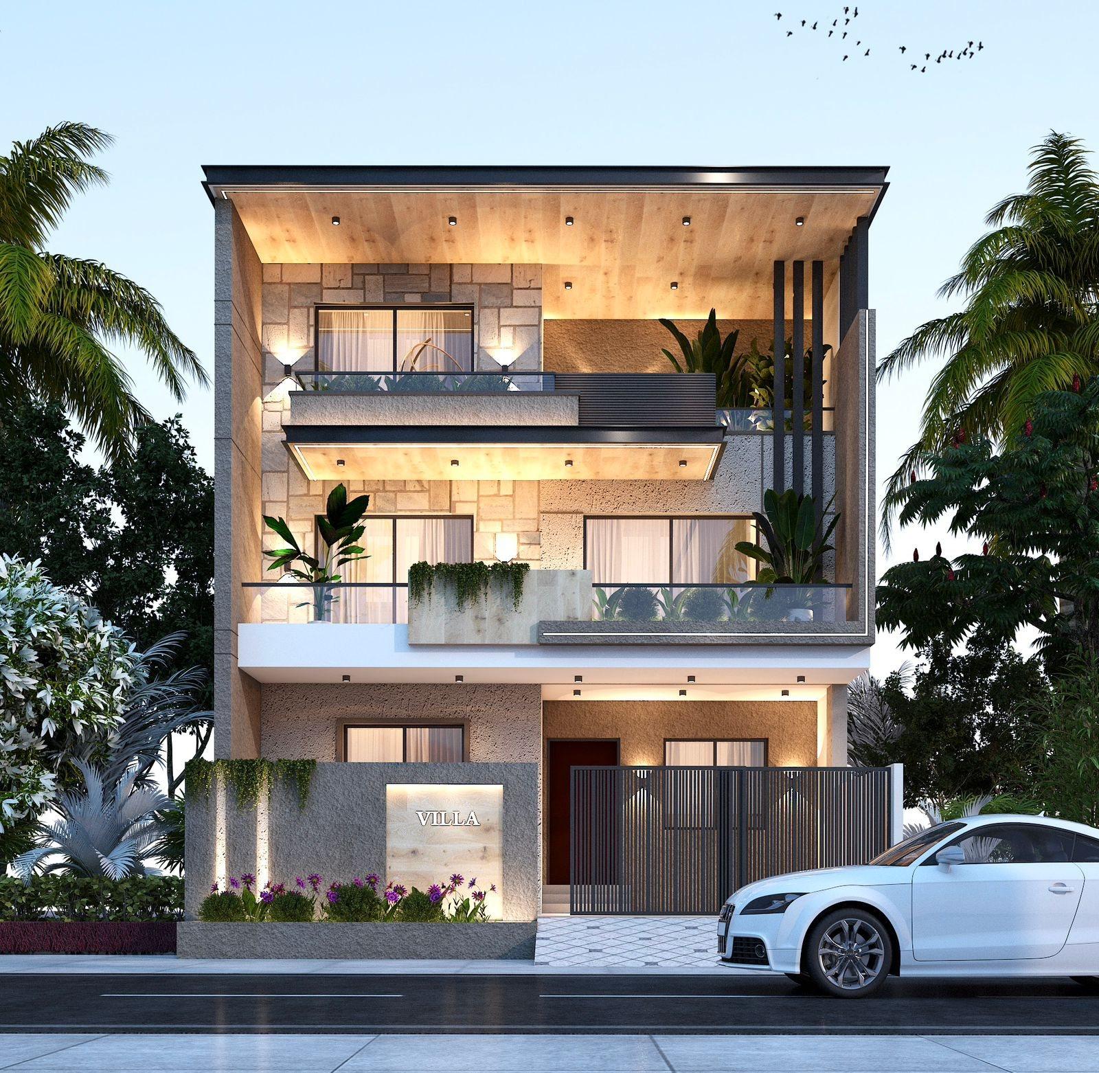 Krishnam Kothi 24 elevation