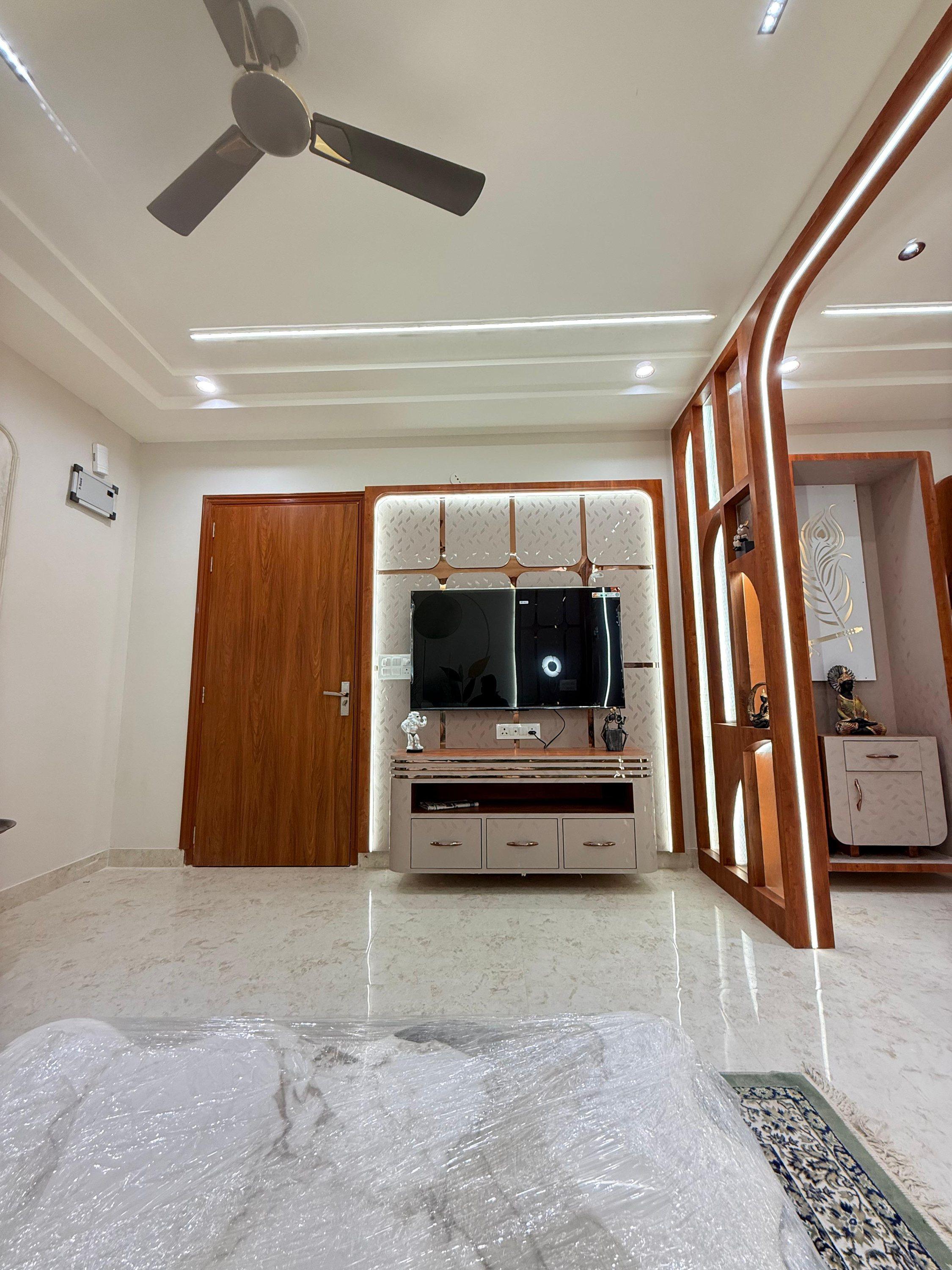 Living room with TV unit