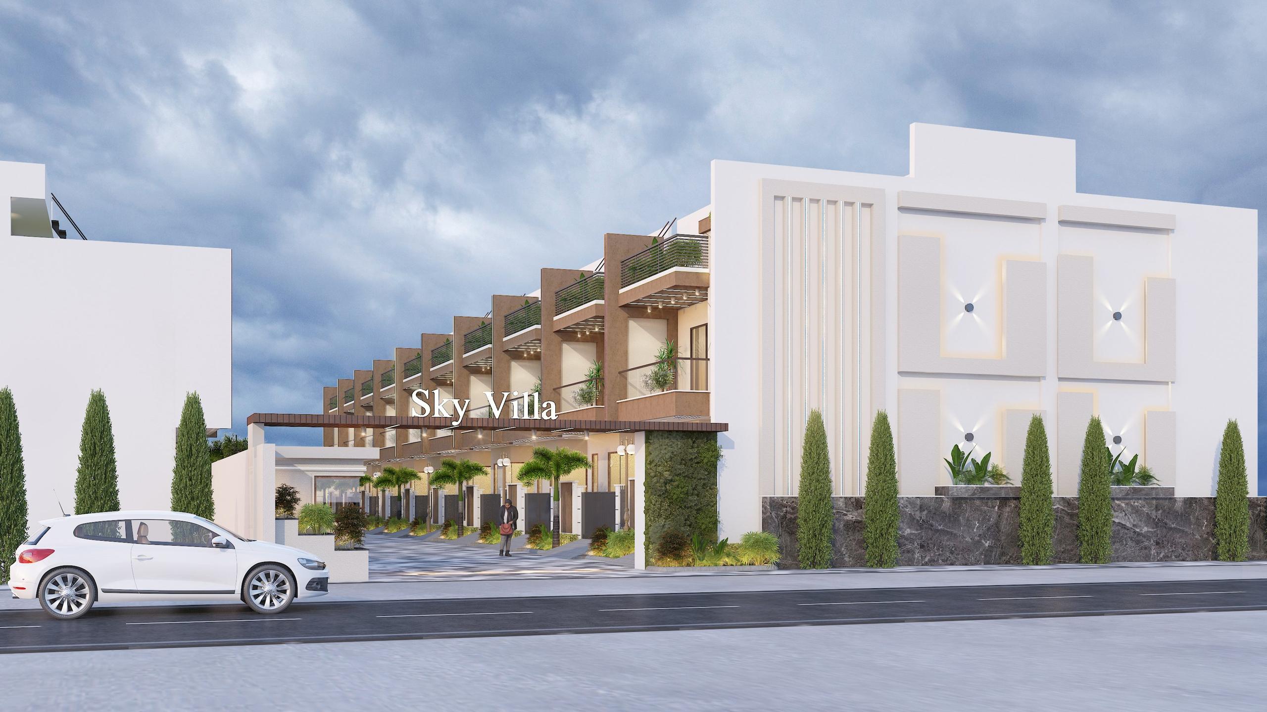 Entrance block (render)