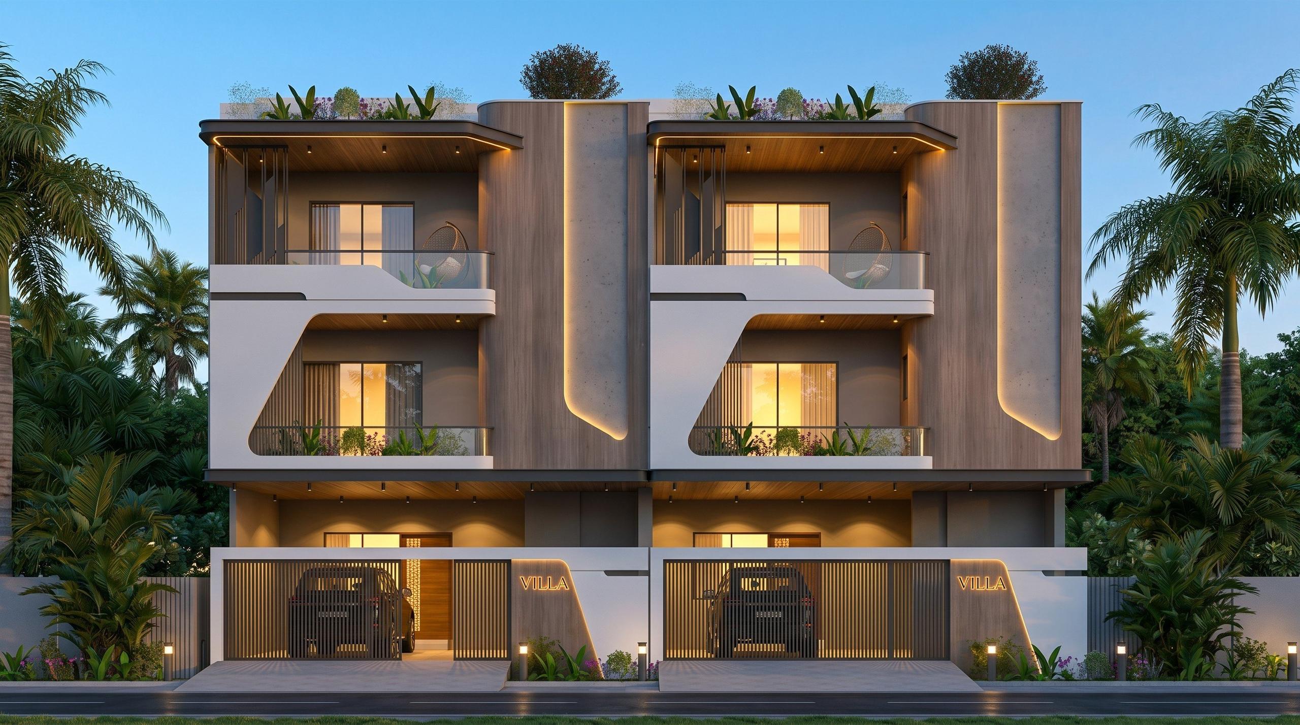 Krishnam Kothi villas by VD Infra Group, Jagatpura, Jaipur: artist's impression
