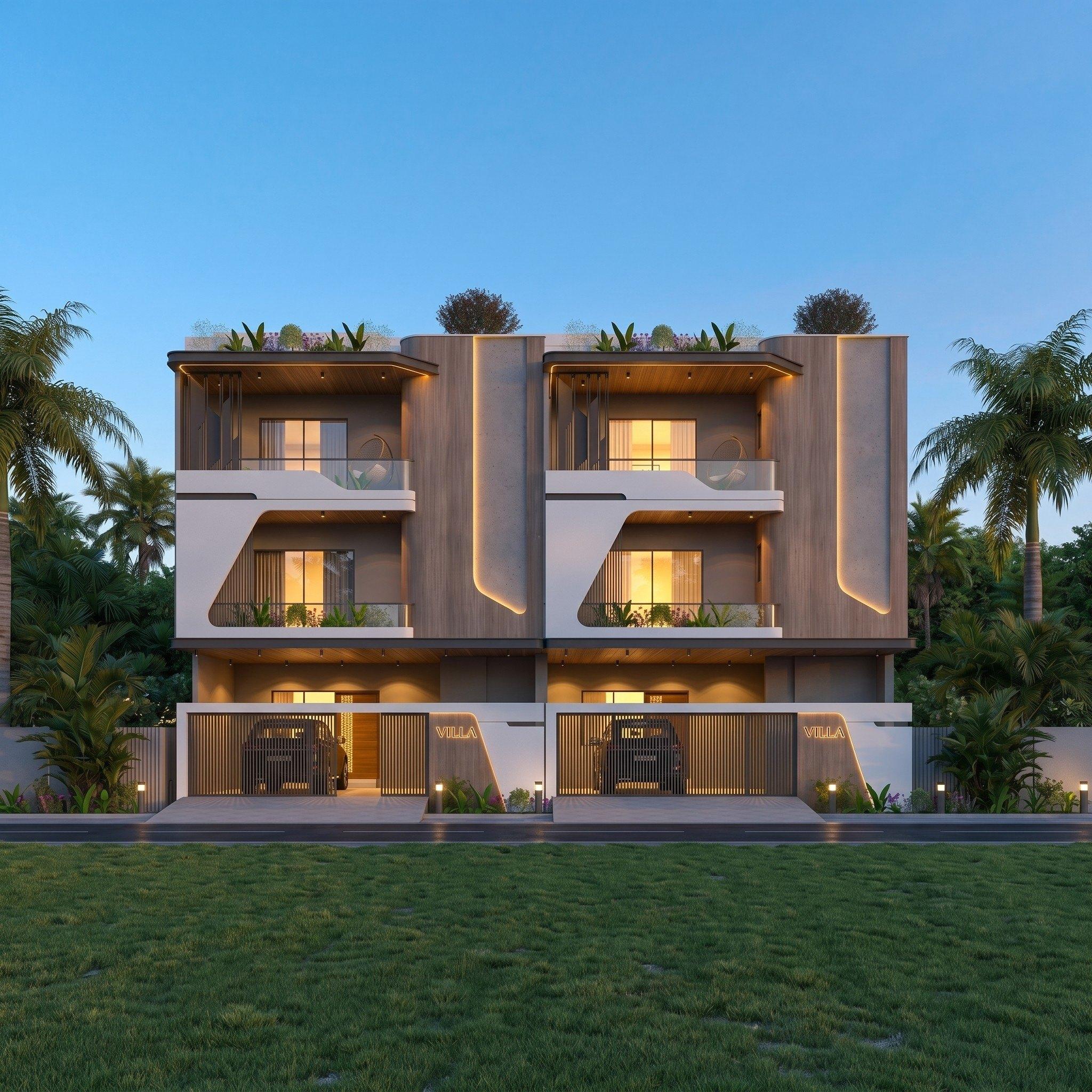 Krishnam Kothi Jagatpura, Jagatpura: artist's impression of the building